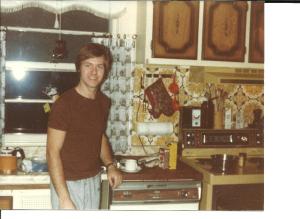 I don't know that guy but I think this was taken in my grandparent's kitchen